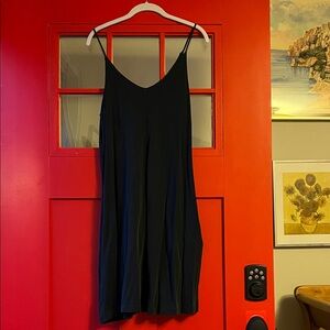 Elegant Black Midi Dress